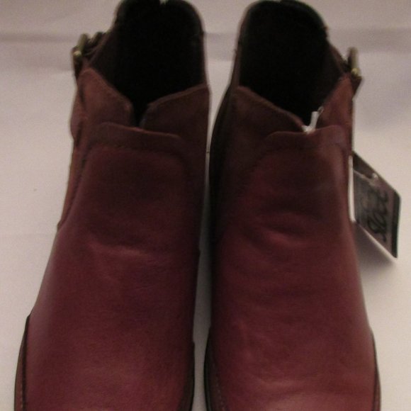 Aetrext short brown leather boots - Picture 6 of 8